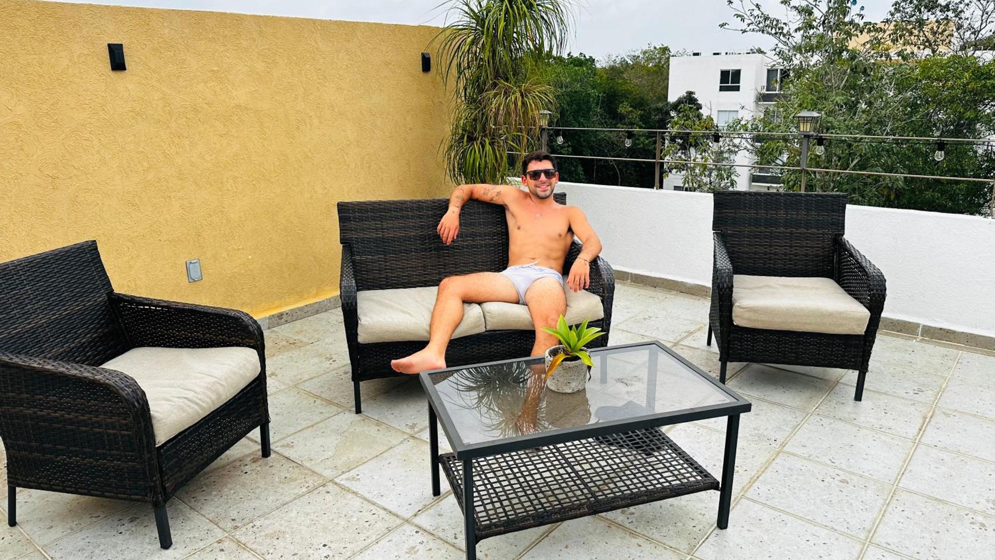 Franks House Apartment "Shared House" Cancún Exterior foto